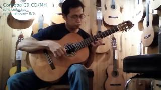 Cordoba C9 demo  Solo Classical Guitar [upl. by Roselia]