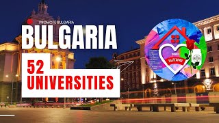 🎓 Discover Bulgarias 52 Universities A Journey Through Education 🇧🇬 [upl. by Nolyak]