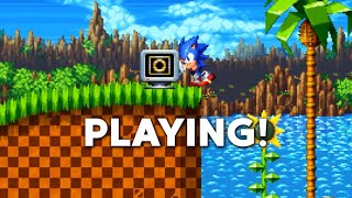 TWITTER ARCHIVE 10 Playing A Short Stage  Sonic Studio fan game [upl. by Oidiple]