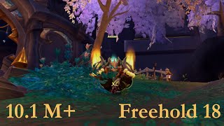 101 Mythic Keys  Brewmaster Monk  18 Freehold [upl. by Yenterb]