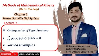 Orthogonality of Eigen Functions with examples  Lecture 8 [upl. by Ssilem137]