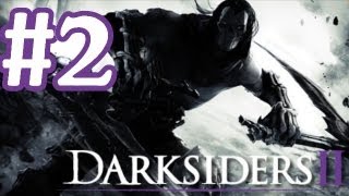 Darksiders 2 Gameplay Walkthrough Part 2 With Commentary  Death vs War [upl. by Huberty]