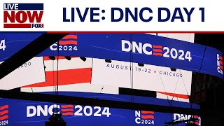 WATCH FULL DNC DAY 1 AOC Hillary Warnock Biden Harris Raskin Fain more  LiveNOW FOX [upl. by Ellednahs]