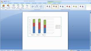 Word 2007 Diagramme erstellen und bearbeiten [upl. by Latsirc]