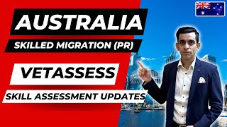 VetAssess Australia Updates  Skill Assessment for Australia PR [upl. by Iniretake]