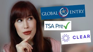 TSA Precheck vs Global Entry vs CLEAR Which One Should You Choose  Travel Talks [upl. by Deny]