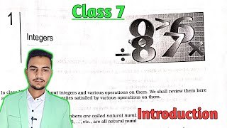 Rs Aggarwal Class 7 Chapter 1  Introduction  Integers  MD Sir Class 7  CBSE  Rs Aggarwal [upl. by Banerjee534]