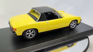 Norev 1973 Porsche VW Volkswagen 914  6 Yellow Removable Targa Top [upl. by Notneiuq301]