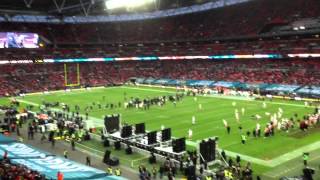 NFL  Jaguars v 49ers  Wembley My seat [upl. by Eilrebmik]