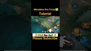 Minsitthar Pro Tutorial✅ mobilelegends ml2b minsithargmaeplay minsithartutorial gameplay [upl. by Hoehne]