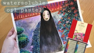 Mungyo watersoluble oilpastels review [upl. by Sundin]