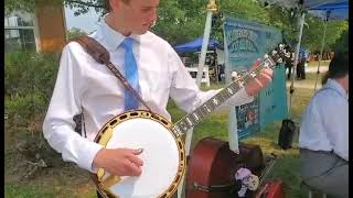 Clinch Mountain Backstep on a Hatfield Rocky Hill Banjo [upl. by Watson389]