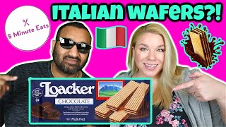 Loacker Chocolate Wafers Review [upl. by Esilahc]