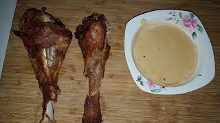 The giant Turkey legs cheese sauce  Peynir soslu Dev hindi but  Turkey leg Recipe  mukbang [upl. by Croft797]