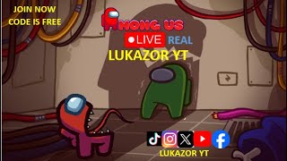 🔴 AMONG US LIVE REAL PLAYING WITH VIEWERS  JOIN NOW CODE IS FREEE [upl. by Ppilihp]