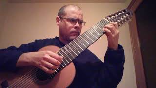 Sarabande BWV996 by JS Bach  10 String Guitar by Amalio Burguet [upl. by Stephanie]