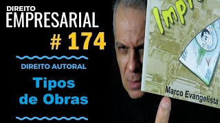 Direito Empresarial  Aula 174  Tipos de Obras [upl. by Hanley]