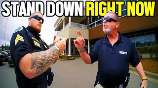 Good Cop STANDS UP To Corrupt Security Guard And Defends Citizens Rights [upl. by Wilma883]