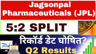 Jagsonpal Pharmaceuticals Ltd share stock split quarterly results latest news today stocksplit [upl. by Akili210]