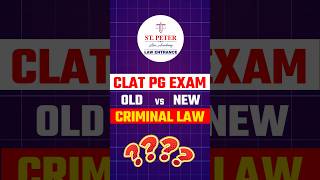 New or Old Laws What to Study for CLAT PG [upl. by Tufts]