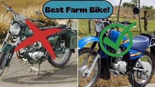 Yamaha AG200 review The best Agricultural Bike [upl. by Miza746]