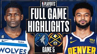 Nikola Jokić Near TripleDouble 🃏  Full Game Highlights vs Timberwolves 11124 [upl. by Erdne251]