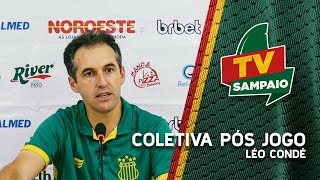 🎙 COLETIVA PÓS JOGO  LÉO CONDÉ  SAMPAIO 2 x 1 CHAPECOENSE [upl. by Aicelaf]