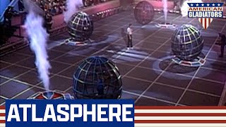 The Atlasphere Event Is quotA Little Like Being An Astronautquot  American Gladiators [upl. by Ylrebmi848]