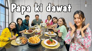 FAMILY DINNER VLOG  After 4 months sab ny ak sath baith ky dinner kiya  Hira Faisal  Sistrology [upl. by Nivlad]