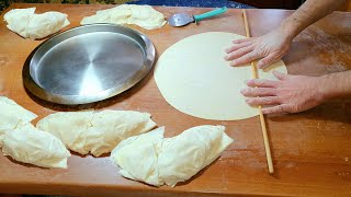 El Açması Baklava Tarifi  Püf Noktalarıyla Çıtır Çıtır  Easy Baklava Recipe [upl. by Sindee83]