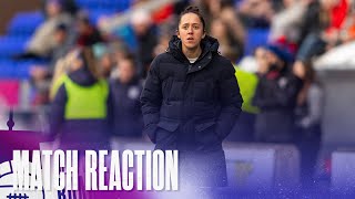 REACTION  Jo Potter  Inverness Caledonian 012 Rangers Women [upl. by Elletsirk]