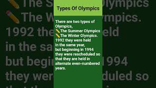 Olympics Games  Types of Olympics Games olympics ytshorts viralshorts [upl. by Mcginnis]