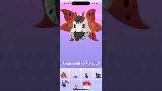 I FINALLY Evolved Larvesta🥳 pokemon pokemongo [upl. by Eirak]