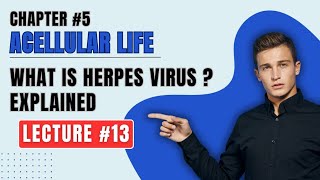 what is herpes virus 🦠 class 11th chapter 5 A cellular life today lacture 13 very easy topic [upl. by Rodama]