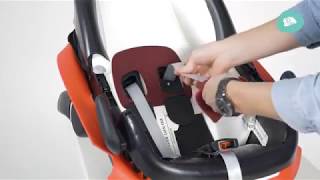 MaxiCosi l Pebble Plus car seat  How to remove amp replace the cover [upl. by Pirzada]