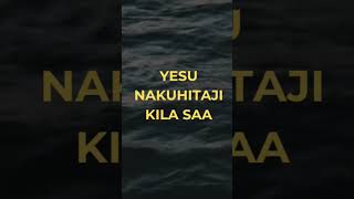 Swahili Worship Songs ninahajanaweyesu [upl. by Essile]