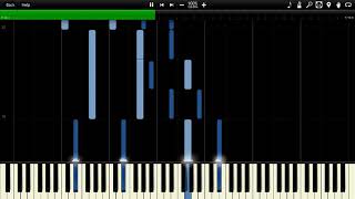 Welsh National Anthem Synthesia Piano MIDI [upl. by Nnaerb]