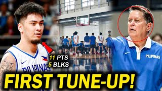 KAI SOTTO Pakitang Gilas sa Unang Tuneup Game ng Gilas Mamaw sa Depensa Babawi si Justin Brownlee [upl. by Benyamin817]