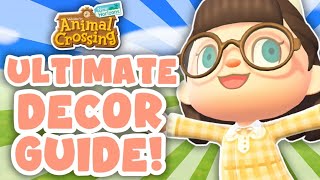 The Ultimate Animal Crossing New Horizons Decorating Guide 🏡 [upl. by Rezeile]