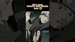 Naruto and Hinata life save Neji 😭😭🥺 naruto narutoshippuden trendingshorts [upl. by Marella]