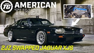 2JZ Swapped Jaguar XJS Build  Top Gear American Tuned [upl. by Lynnell]