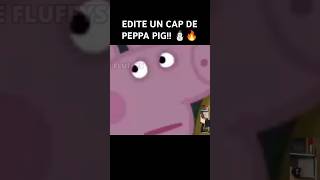 EDITE un CAP de PEPPA PIG ⛄🔥 peppapig humor memes navidad xd viral [upl. by Amoritta]