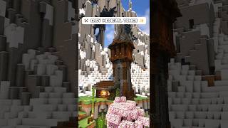 Easy Medieval Tower ⚒️ Minecraft [upl. by Yecam]