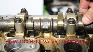 How To Check Valve Clearance  Toyota 3SGE Beams Rebuild [upl. by Ydnyc975]