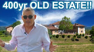 Hilltop Piedmont wine estate coming up for AUCTION [upl. by Woolcott21]