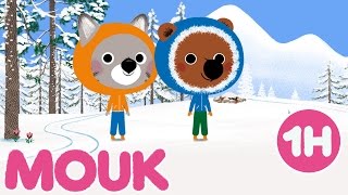 1 hour of Mouk  Winter Special compilation 3 HD  Cartoon for kids [upl. by Issi]