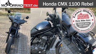 Honda CMX 1100 Rebel  LeserBikeVideo von Andi [upl. by Rumery]