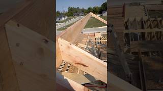 28 foot Rafters framing construction work rafter buildingmaterial [upl. by Hesta731]