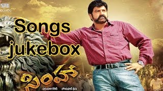 Simha Telugu Movie Full Songs  Jukebox  Bala KrishnaNayantaraNamithaSneha Ullal [upl. by Yramanna729]