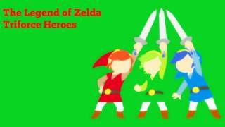 The Legend of Zelda Triforce Heroes Music  Dunes Extended [upl. by Esiouqrut]